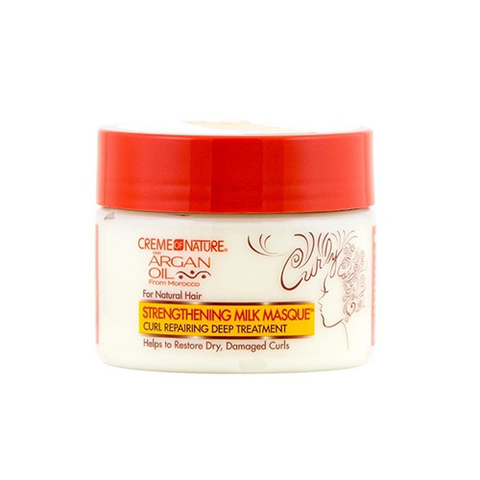 Creme of Nature - Argan Oil Strengthening Milk Masque / 11 oz.